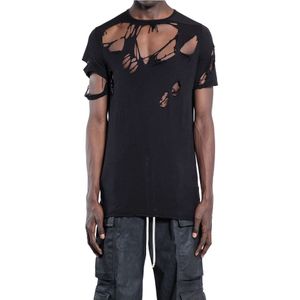 Rick Owens, Heren, Tops, Zwart, Maat: XL Katoen,