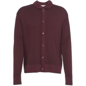 Paolo Pecora, Heren, Truien, Bruin, Maat: XL Wol,