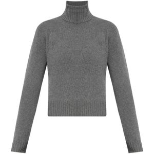 Ami Paris, Dames, Truien, Grijs, Maat: S Wol,