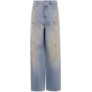 Golden Goose, Dames, Jeans, Blauw, Maat: W27