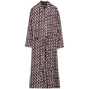 Max Mara, Dames, Jurken, Veelkleurig, Maat: S Viscose,