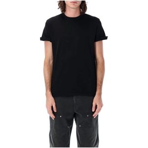 Golden Goose, Heren, Tops, Zwart, Maat: S Katoen,