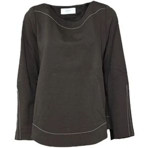 Beatrice .b, Dames, Tops, Bruin, Maat: M Viscose,