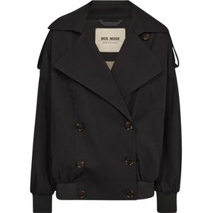 MOS Mosh, Dames, Jassen, Zwart, Maat: L Katoen,