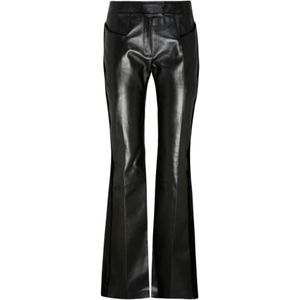 Tom Ford, Dames, Broeken, Zwart, Maat: XS Zijde,