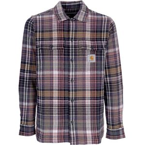 Carhartt Wip, Heren, Overhemden, Veelkleurig, Maat: M Katoen,