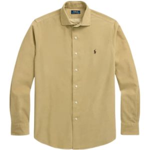 Polo Ralph Lauren - Overhemd - Beige - Corduroy - Lange Mouw
