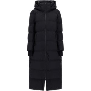 Herno, Dames, Mantels, Zwart, Maat: 2XS