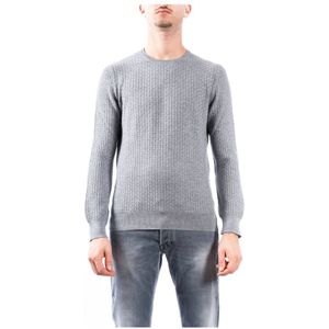 La Fileria, Heren, Truien, Grijs, Maat: 2XL Poliester,