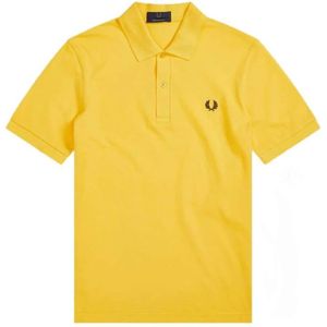 Fred Perry, Heren, Tops, Geel, Maat: XS Katoen,