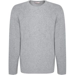 Herno, Heren, Truien, Grijs, Maat: 2XL Kasjmier,