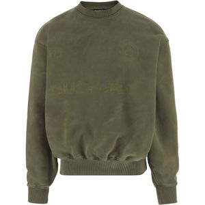 Cultura, Heren, Sweatshirts & Hoodies, Groen, Maat: M