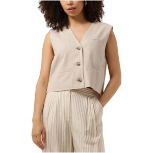 Modström, Dames, Truien, Beige, Maat: L Acryl,