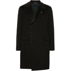 Tagliatore, Heren, Mantels, Blauw, Maat: 2XL Kasjmier,