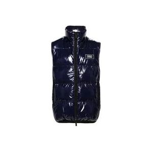 Dsquared2 Sportieve Marine Vest , Blue , Heren , Maat: M