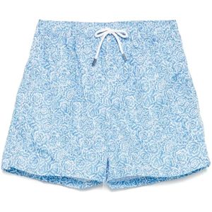 Fedeli, Heren, Badkleding, Blauw, Maat: 2XL Poliester,