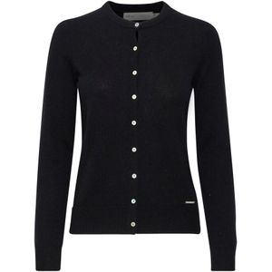 InWear - Zwart - Vest - Knoopsluiting - Dames - Kasjmier