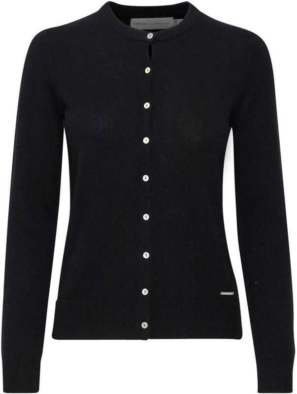 InWear - Zwart - Vest - Knoopsluiting - Dames - Kasjmier