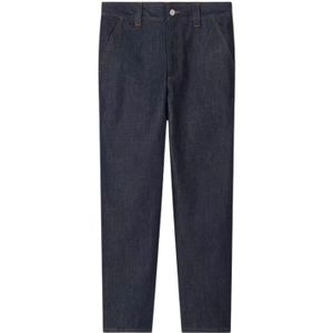 A.p.c., Heren, Jeans, Blauw, Maat: L Denim,
