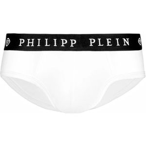 Philipp Plein, Heren, Ondergoed, Wit, Maat: M Katoen,