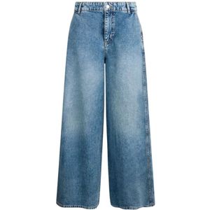 Liu Jo, Dames, Jeans, Blauw, Maat: W25 Katoen,