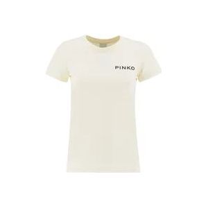 Pinko T-Hemden , White , Dames , Maat: S