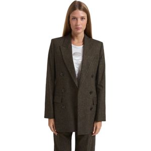 Isabel Marant, Dames, Jassen, Bruin, Maat: XS Leer,