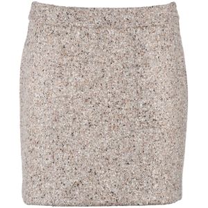 Roberto Collina, Dames, Rokken, Beige, Maat: M Zijde,