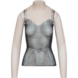 Balenciaga, Dames, Tops, Veelkleurig, Maat: S Polyamide,