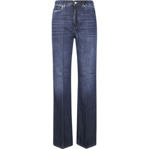 Dondup, Dames, Jeans, Blauw, Maat: W28 Katoen,