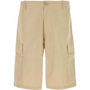 Kenzo, Heren, Korte broeken, Beige, Maat: M Katoen,