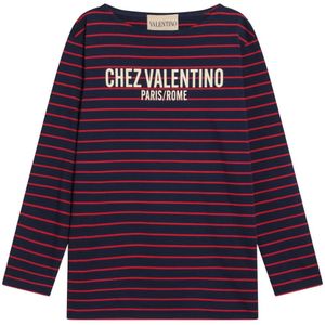 Valentino, Dames, Tops, Veelkleurig, Maat: S Katoen,