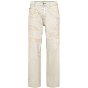 Philipp Plein, Heren, Jeans, Blauw, Maat: W30 Denim,