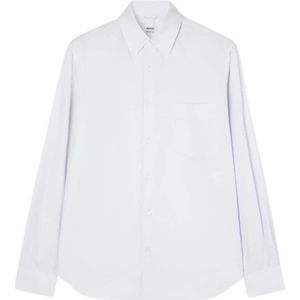 Aspesi, Heren, Overhemden, Wit, Maat: 4XS Katoen,