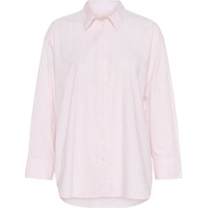 Part Two, Dames, Blouses & Shirts, Roze, Maat: L Katoen,