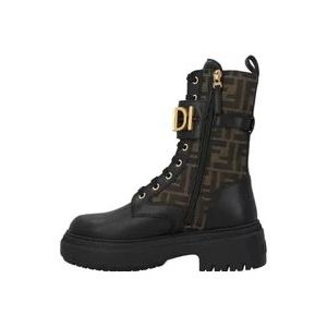 Fendi Leather boots , Multicolor , Dames , Maat: 38 1/2 EU