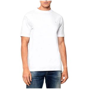 Karl Lagerfeld, Heren, Tops, Wit, Maat: M Katoen,