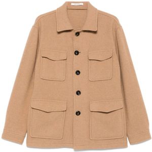 Tagliatore, Heren, Jassen, Bruin, Maat: M Wol,