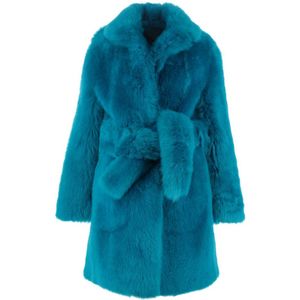 Bottega Veneta, Dames, Jassen, Blauw, Maat: XS