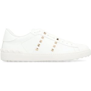 Valentino Garavani, Heren, Schoenen, Wit, Maat: 42 EU Leer,