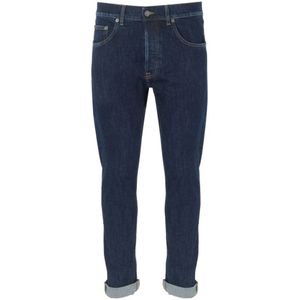 Dondup, Heren, Jeans, Blauw, Maat: W32 Denim,