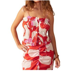 Mare Di Latte, Dames, Tops, Veelkleurig, Maat: S Katoen,