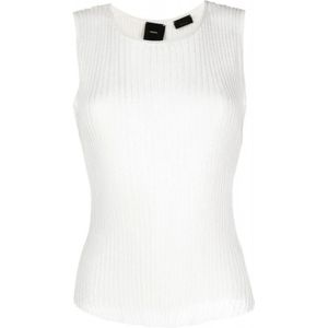 Pinko, Dames, Tops, Wit, Maat: S