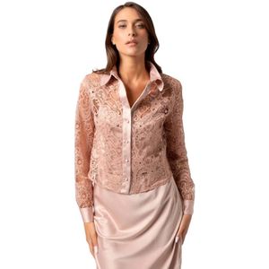 Kocca, Dames, Blouses & Shirts, Roze, Maat: M Zijde,