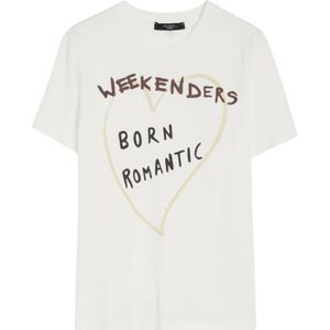 Max Mara, Dames, Tops, Wit, Maat: XL Katoen,