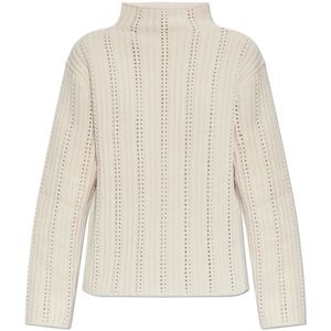 Samsøe Samsøe, Dames, Truien, Beige, Maat: XS Katoen,