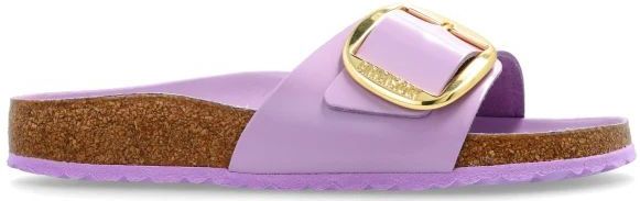 Birkenstock, Dames, Schoenen, Paars, Maat: 35 EU Leer,
