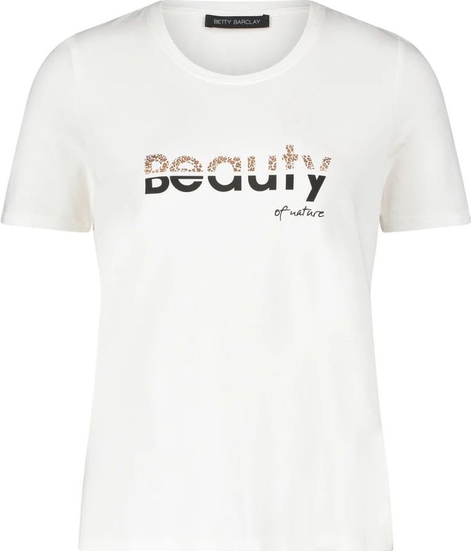 Betty Barclay - Modern Print Shirt - Wit - Dames