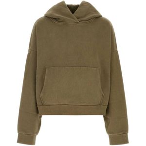 Entire Studios, Heren, Sweatshirts & Hoodies, Groen, Maat: XS Katoen,
