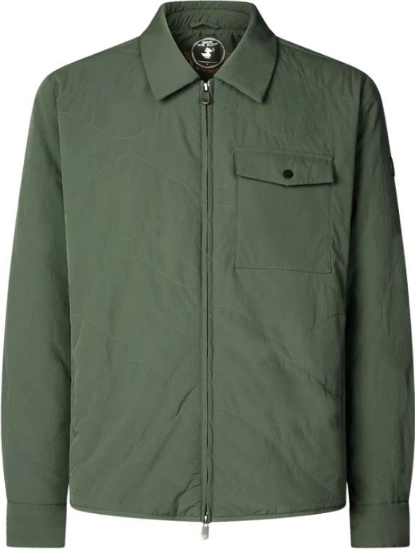 Save The Duck, Heren, Jassen, Groen, Maat: M Poliester,